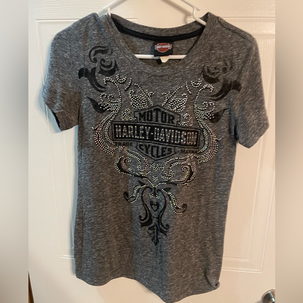 Women’s medium sparkly Harley Davison’s shirt